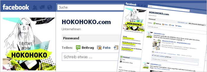 Blog: HOKOHOKO jetzt auch Facebook